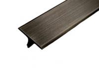 Т-образный профиль латунный 13 мм ЛПТ-13-чм черный матовый 2.7 м