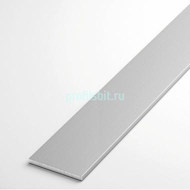 Полоса из алюминия 30х1.5 мм ПА-30-02 серебро матовое 2.7 м