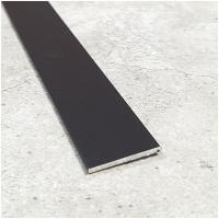 Полоса из алюминия 30х1.5 мм ПА-30-28 черный матовый 2.7 м
