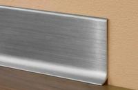 Плинтус для пола из алюминия 150х10 мм ПЛ-150-00 Алюминий 3 м