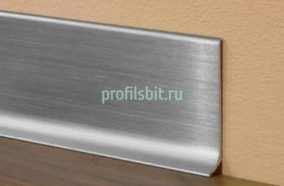 Плинтус для пола из алюминия 150х10 мм ПЛ-150-00 Алюминий 3 м