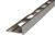 L-образный профиль алюминиевый 8 мм ПО-202-01 серебро глянец 2.7 м