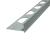 L-образный профиль алюминиевый 8 мм ПО-202-35 белый муар 2.7 м