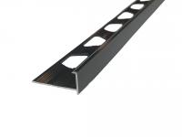 L-образный профиль алюминиевый 12 мм ПО-203-05 бронза глянец 2.7 м