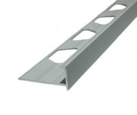 L-образный профиль алюминиевый 12 мм ПО-203-36 бежевый муар 2.7 м