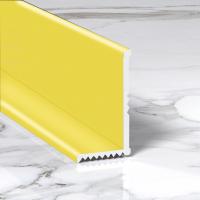 Разносторонний алюминиевый уголок для внутренних углов 20х12 мм ПВ-206-03 золото глянец 2.7 м