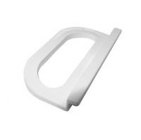 Ручка большая для москитной сетки под закатку белая (100 шт. упаковка)