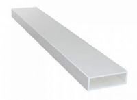 Профиль импоста для москитной сетки 21х5 мм 9016 (белый) 3 м