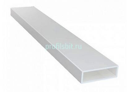 Профиль импоста для москитной сетки 21х5 мм 9016 (белый) 3 м