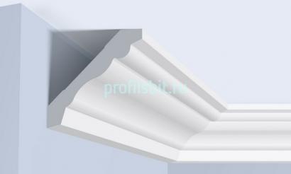 Потолочный плинтус 43х43 мм Hiwood A1060 белый 2 м