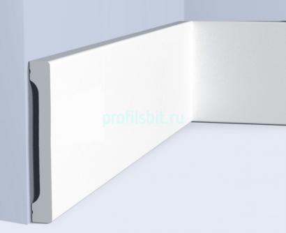 Плинтус напольный 150х20 мм Hiwood B150V1 белый 2 м