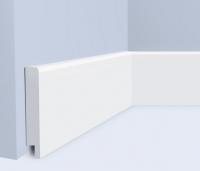 Плинтус напольный 70х11 мм Hiwood B70N белый 2 м