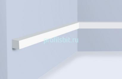 Молдинг 20х20 мм Hiwood D20V1 белый 2 м