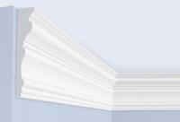 Потолочный плинтус 180х36 мм Hiwood L1502 белый 2 м