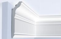 Потолочный плинтус 150х42 мм Hiwood L1902L белый 2 м