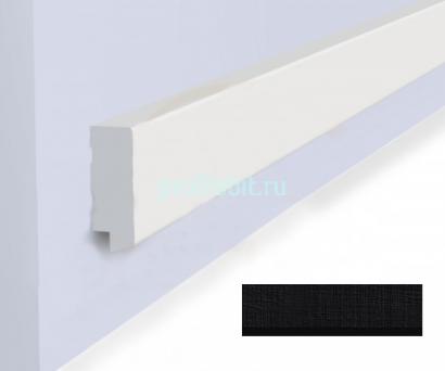 Финишный молдинг 31х12 мм Hiwood LF124B BK114K декорированный 2,7 м