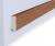 Финишный молдинг 31х12 мм Hiwood LF124B BR396 под дерево 2,7 м
