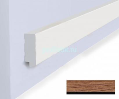 Финишный молдинг 31х12 мм Hiwood LF124B BR396K под дерево 2,7 м