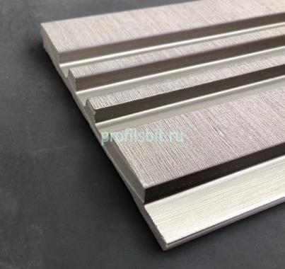 Декоративная панель 120х12 мм Hiwood LV121 S339S декорированная 2,7 м