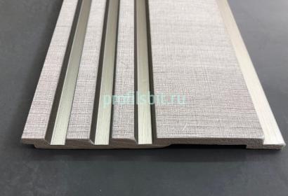 Декоративная панель 120х12 мм Hiwood LV128 S339S декорированная 2,7 м