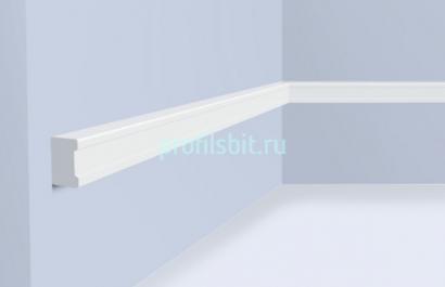 Молдинг 10х7 мм Hiwood MD10 белый 2 м