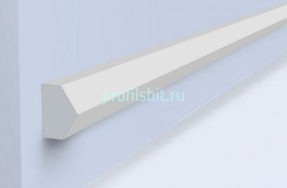 Молдинг 30х22 мм Hiwood TRN30 белый 2,7 м