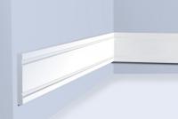 Молдинг 100х9 мм Hiwood W1010 белый 2 м