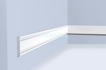 Молдинг 60х9 мм Hiwood W1060 белый 2 м