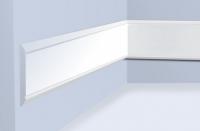 Молдинг 80х9 мм Hiwood WIP80 белый 2 м