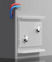 Крепление для светодиодного плинтуса ПЛС-50 без покрытия