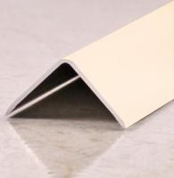 Алюминиевый уголок отделочный 10х10 ПН-10х10 Слоновая кость 2,7 м