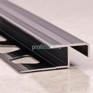 Алюминиевый Z-профиль угловой ПО-183 бронза глянец 2,7 м