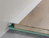 Алюминиевый микроплинтус ПО-189 без покрытия 2,7 м