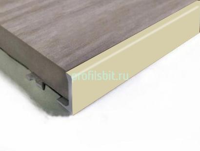 Алюминиевый L-профиль ПО-Г9 бронза матовая 2,7 м