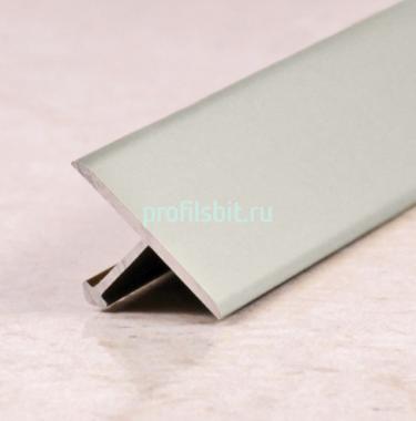 Алюминиевый Т-профиль ПТ-13/5 Серебро матовое 2,7 м