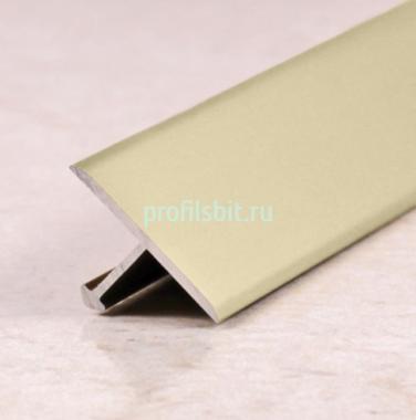 Алюминиевый Т-профиль ПТ-13/5 бронза матовая 2,7 м