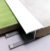 Алюминиевый Z-образный профиль гибкий ПЗ-10 белый 2,7 м