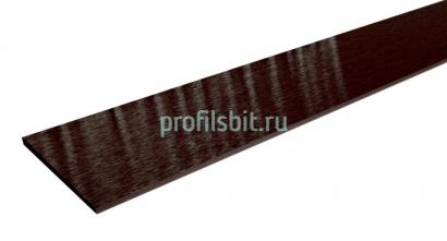 Алюминиевая полоса 15х1,5 2,2 м Бронза глянец браш 2,2 м