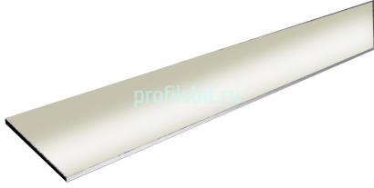 Алюминиевая полоса 20х1,5 2,2 м Бронза светлая глянец 2,2 м