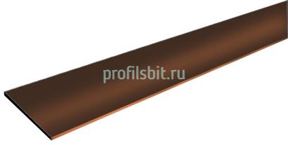 Алюминиевая полоса 20х1,5 Бронза глянец 2,7 м