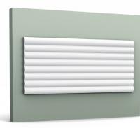 Панель для стен 3D из полиуретана Orac Decor W110-2600 250х2600 мм белого цвета
