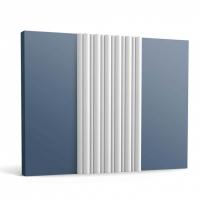 Панель для стен 3D из полиуретана Orac Decor WX211-3000 255х3000 мм белого цвета