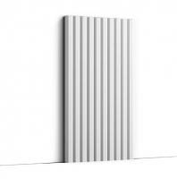 Панель для стен 3D из полиуретана Orac Decor WX213-3000 300х3000 мм белого цвета