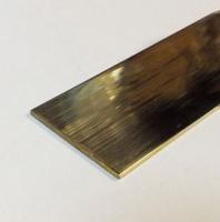 Латунная полоса 15 мм Yakamoz Л 15х1,5 латунь полированная 2,7 м