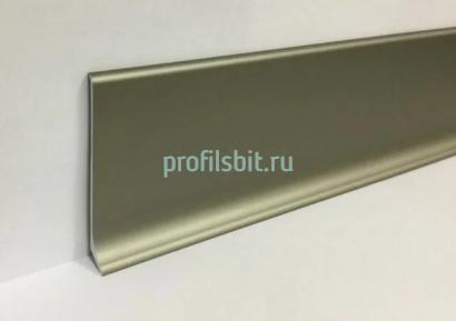 Напольный плинтус из алюминия Aspro A-ALU70-01-250 70 мм Шампань 2,5 м