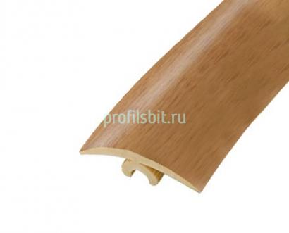 Гибкий порог ПВХ 40 мм Cezar Flex Line 92 Клён тёмный 3 м