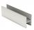 Алюминиевый профиль  Н-образный ОП-501 под панель 4 мм 2,7 м серебро