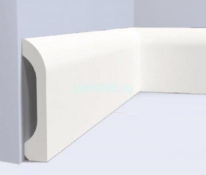 Напольный плинтус 98 мм Hiwood B98V1 из полистирола 2 м