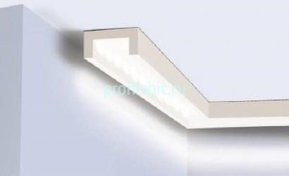 П-профиль под светодиодную ленту 30х15 мм Hiwood LB30 из полистирола 2 м