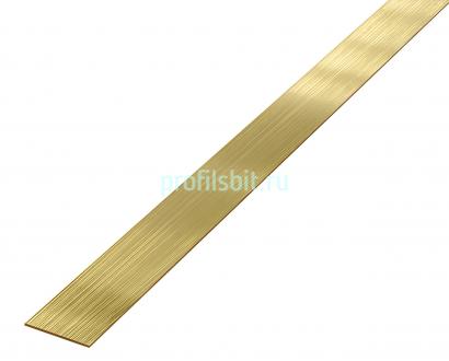Стальная полоса 20 мм FB 20 GB золото браш 3 м